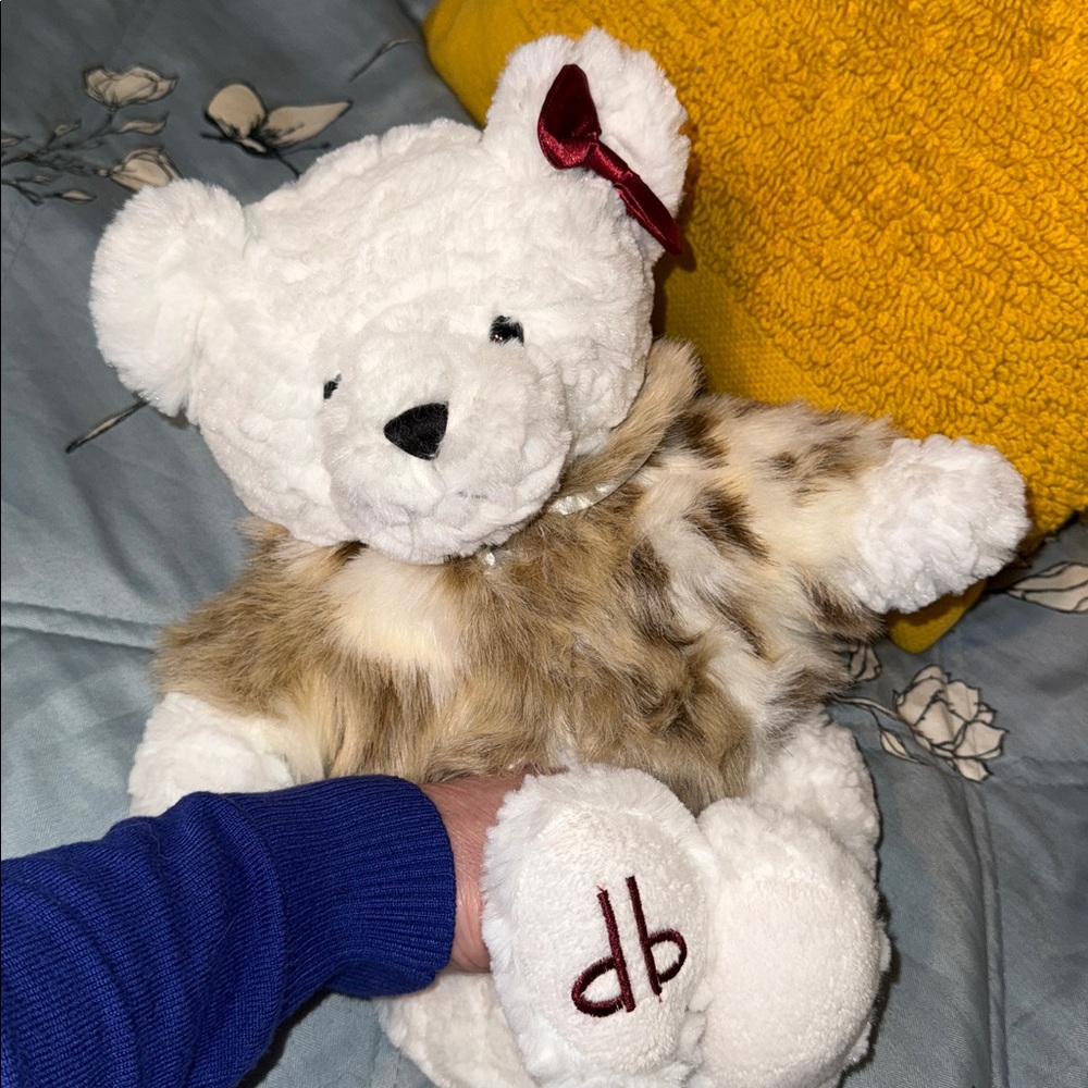 Dennis Basso Home QVC Collectible Teddy Bear Plush Stuffed Animal - Picture 7 of 10